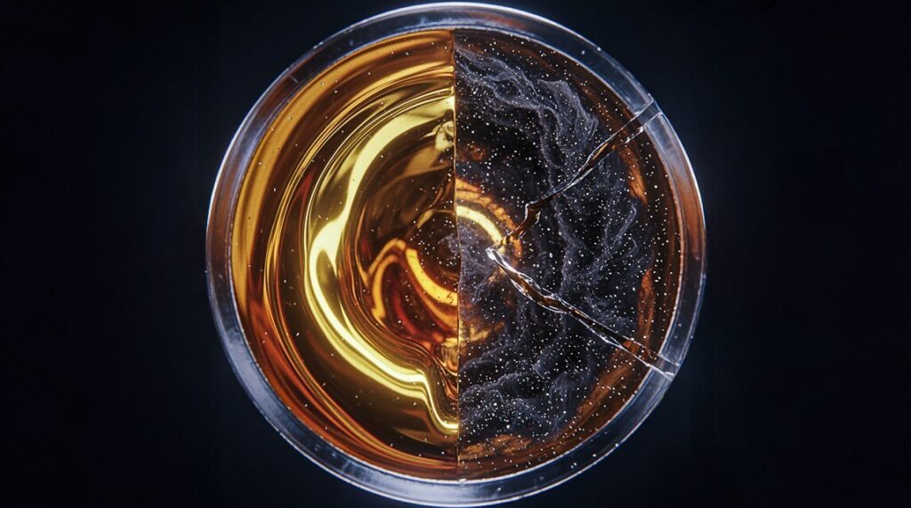 Como acontece a contaminação do óleo hidráulico? 