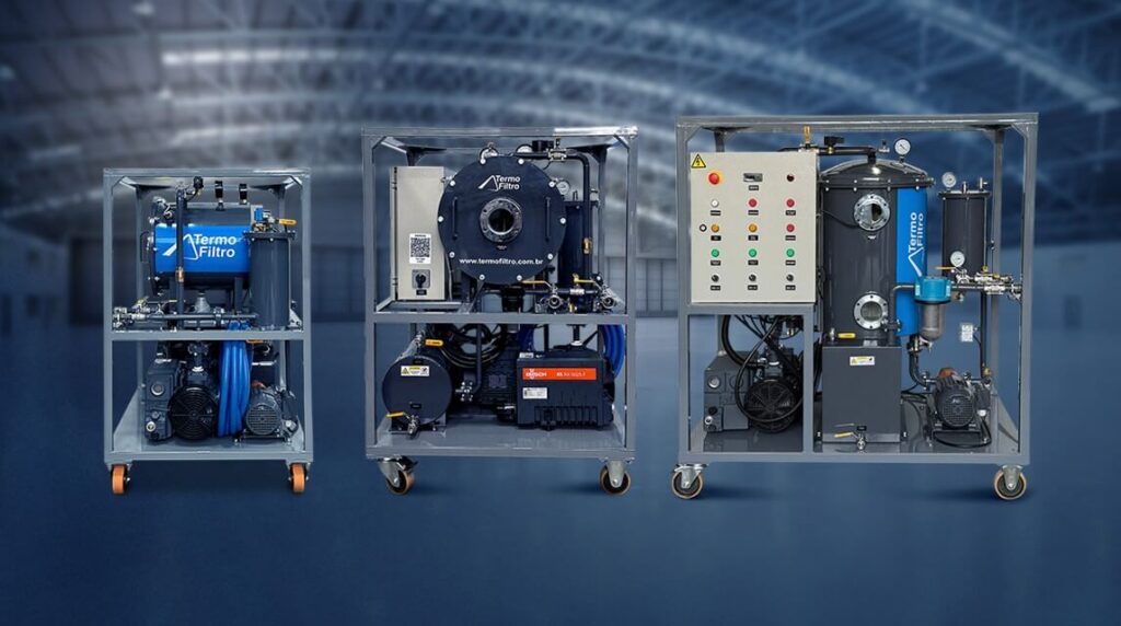 Versatilidade dos equipamentos termovácuo